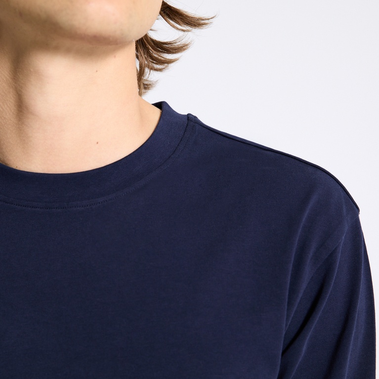 Long sleeve tee "Lion" Navy